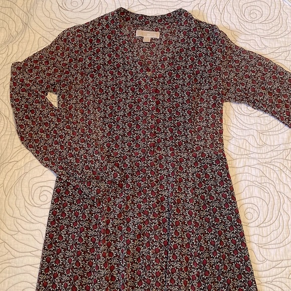 Michael Kors Prairie Paisley Midi Dress - Picture 1 of 3